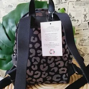? Kate spade Chelsea the little better mini backpack graphic leopard gold black Kate Spade Chelsea Medium The Little Better Nylon Backpack  main image 4